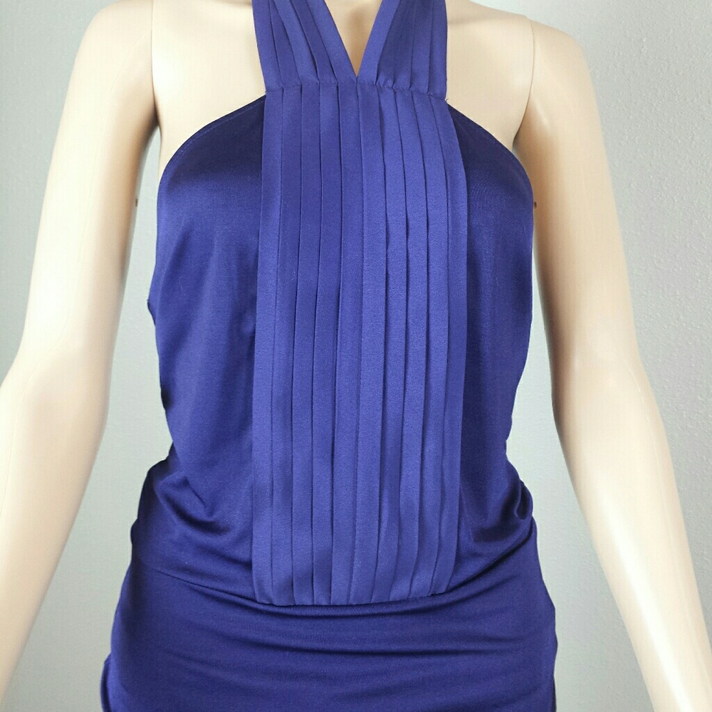 💙50% off The Limited blue halter top - Picture 1 of 4